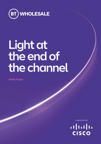 Cover of a whitepaper, coloured purple